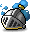 蓝色头盔